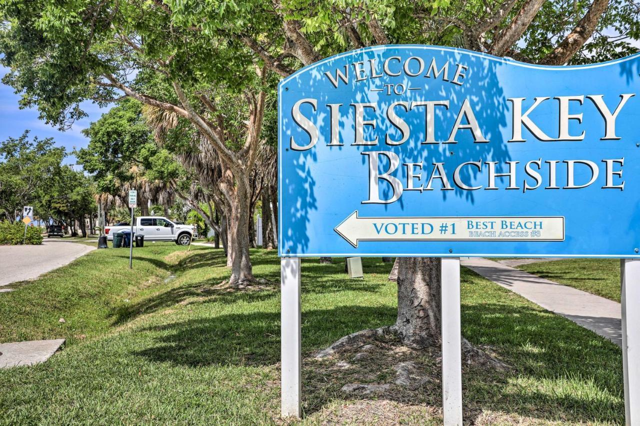 Siesta Key Village Studio On Canal Near Beach Sarasota Exterior foto